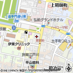 青森銀行親方町支店周辺の地図