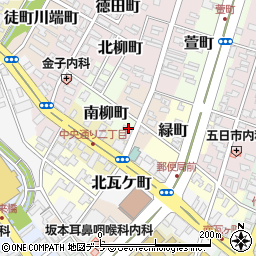 青森県弘前市南柳町13周辺の地図