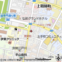 青森県弘前市親方町24周辺の地図