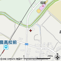 青森県平川市荒田下駒田93周辺の地図