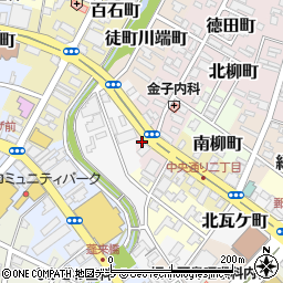 青森県弘前市徳田町3周辺の地図