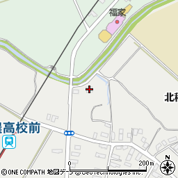 青森県平川市荒田下駒田94周辺の地図