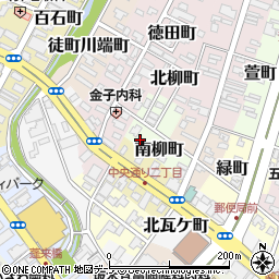 青森県弘前市南柳町3周辺の地図