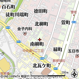 青森県弘前市南柳町7周辺の地図