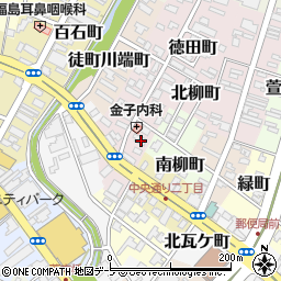 青森県弘前市徳田町8周辺の地図