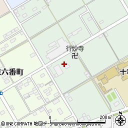 青森県十和田市東十六番町5周辺の地図