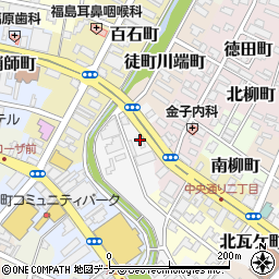 つがる弘前農業協同組合　弘前支店周辺の地図