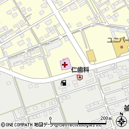 北大・十和田りらっくす館　事務所周辺の地図