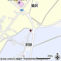 青森県弘前市鳥井野長田8周辺の地図