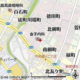 青森県弘前市徳田町10周辺の地図