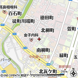 青森県弘前市南柳町2周辺の地図