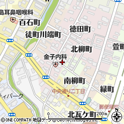 青森県弘前市徳田町12周辺の地図