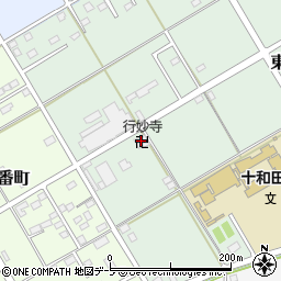 行妙寺周辺の地図
