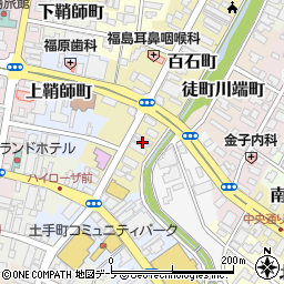 青森県弘前市百石町16周辺の地図