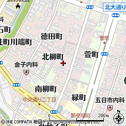 青森県弘前市南横町11周辺の地図