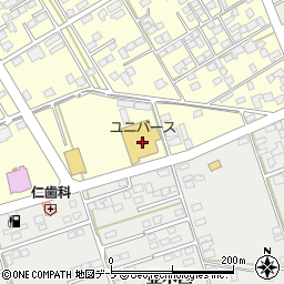 ユニバース十和田西店周辺の地図