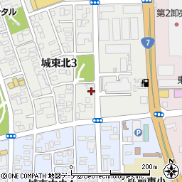 長尾花店周辺の地図