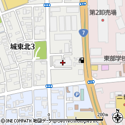 ＪＡつがる弘前周辺の地図