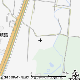 青森県弘前市福村新舘添32周辺の地図