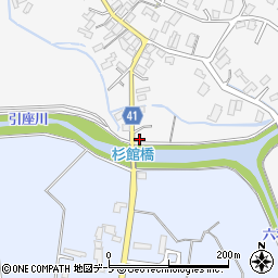 青森県平川市杉館松橋201周辺の地図