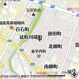 青森県弘前市徳田町19周辺の地図