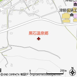 黒石温泉郷周辺の地図
