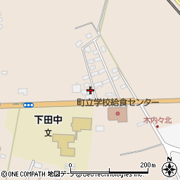 青森県上北郡おいらせ町中平下長根山1-836周辺の地図