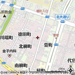 青森県弘前市南横町33-1周辺の地図