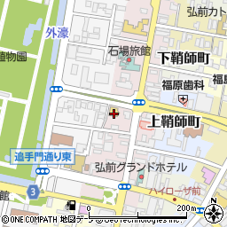 びっくりドンキー弘前店周辺の地図