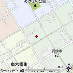 青森県十和田市東十六番町2周辺の地図