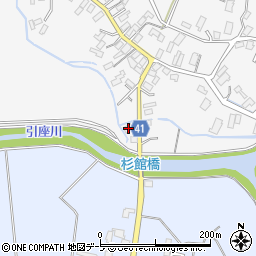 青森県平川市杉館松橋199-1周辺の地図