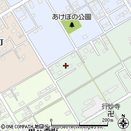 青森県十和田市東十六番町1周辺の地図