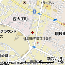 青森県弘前市新町118周辺の地図