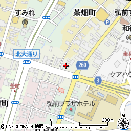 スクールＩＥ　弘前和徳校周辺の地図