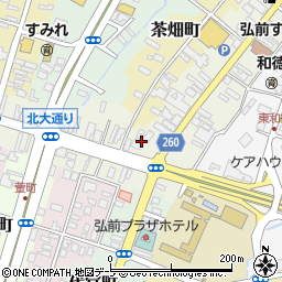 ローソン弘前和徳町店周辺の地図