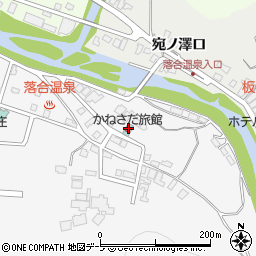 青森県黒石市袋富田66周辺の地図
