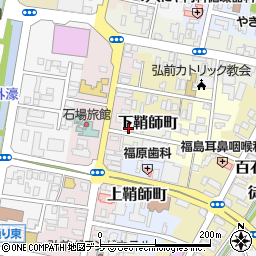 有限会社弘前コンパニオン周辺の地図