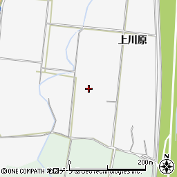 青森県弘前市福村上川原周辺の地図