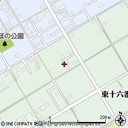 青森県十和田市東十六番町22周辺の地図