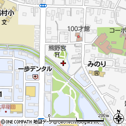 青森県弘前市福村林元周辺の地図