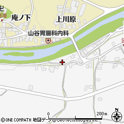 青森県黒石市袋富田146周辺の地図