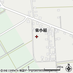 青森県十和田市三本木東小稲周辺の地図