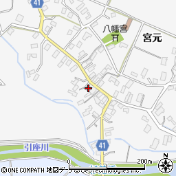 青森県平川市杉館松橋224-1周辺の地図