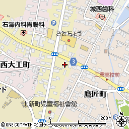 青森県弘前市新町149周辺の地図