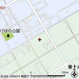 青森県十和田市東十六番町21周辺の地図