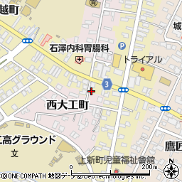 青森県弘前市新町159周辺の地図