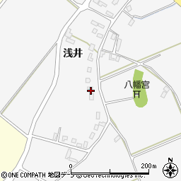 青森県弘前市一町田浅井434周辺の地図