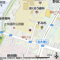 青森県弘前市北横町10周辺の地図