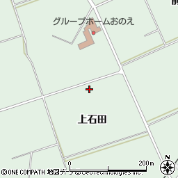 青森県平川市中佐渡上石田周辺の地図