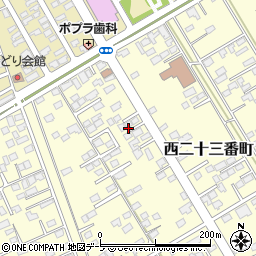 〒034-0089 青森県十和田市西二十三番町の地図